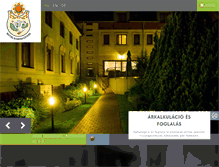 Tablet Screenshot of hotelharomgunar.hu
